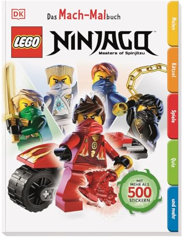 Das Mach-Malbuch. LEGO® Ninjago: Masters of Spinjitzu
