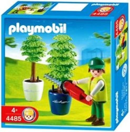 Playmobil - 448 months5 - Les commerçants - Jardinier / Taille-haie