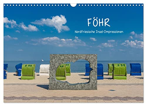 Föhr - Nordfriesische Insel Impressionen (Wandkalender 2026 DIN A3 quer), CALVENDO Monatskalender: Wunderschöne Fotografien der Nordsee Insel Föhr laden zum Träumen ein (CALVENDO Orte)