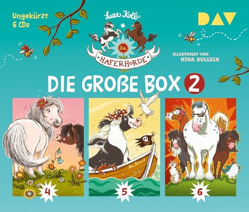 Die Haferhorde – Die große Box 2 (Teil 4-6): Ungekürzte Lesungen mit Bürger Lars Dietrich (6 CDs)