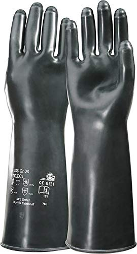 Chemiehandschuh Butoject 898 Gr.9 schwarz EN 388,E N 374 PSA III HONEYWELL