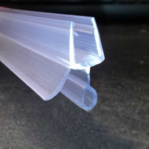 ECOSPA Rubber & Plastic Bath/Shower Screen Seal Strip for 6-8mm Glass Screens or Doors • Straight or Curved • Seals Gaps Between 5-9mm