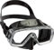 Cressi Sirena, Maschera Subacquea Unisex Adulto, Nero/Trasparente, Taglia unica
