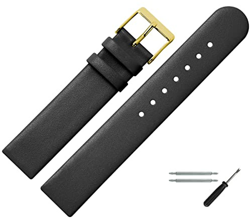 MARBURGER Uhrenarmband 18mm Leder - Werkzeug Montage Set 76118