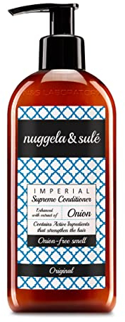 Nuggela & Sulé Acondicionador Hidratante - Suavidad y Brillo. No engrasa el cabello. Con Extracto de Cebolla Roja y Cera Alba. Fortalece el cabello desde la raíz. 1 x 250 ml