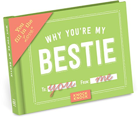 Knock Knock Why You're My Bestie Fill in the Love Journal (50072)