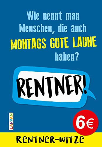 Rentner-Witze: Witze für den Ruhestand: Lustiges Buch zur Rente | Geschenk für den Renteneintritt