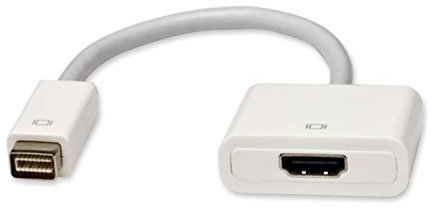 Connectland AD-Mini-DVI-to-HDMI Adaptateur Mini DVI Port vers HDMI Blanc