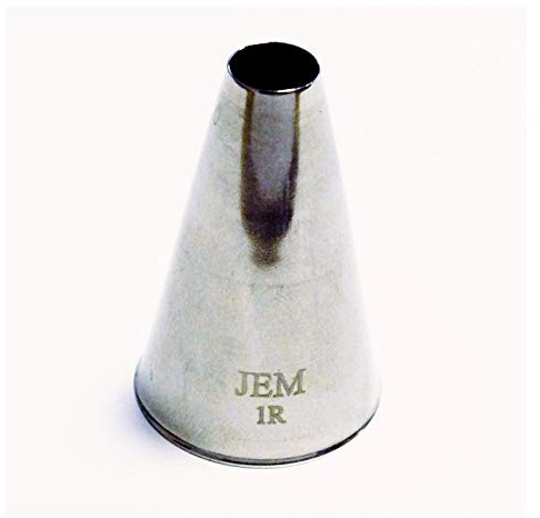 JEM Small Plain Round Savoy Nozzle #1R (Uncarded)