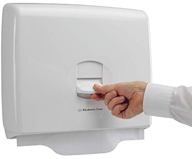 Aquarius, 6957, Spender für Toilettensitzauflagen, Weiß, 1 x 1 Spender