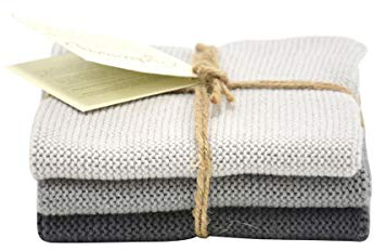 Rends Solwang 919293 Reinigungstücher Grau Kombination, Baumwollstoffe