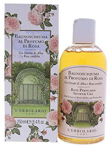 L 'erbolario Rose da bagno e gel doccia, 1er Pack (1 X 250 ML)