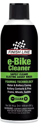 Finish Line E-bike Reiniger 415ml Aerosol, Mantenimiento Y Unisex Adulto, Multicolor, Talla Única