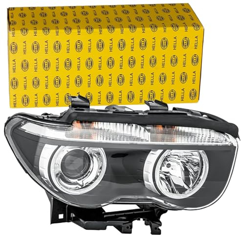 HELLA 1LL 158 086-011 Bi-Xenon/Halogen-Hauptscheinwerfer - rechts - für u.a. BMW 7 (E65, E66, E67) | Kompatibel mit: BMW 7