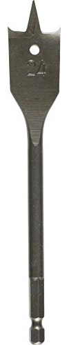 kwb Profi Flachfräsbohrer 36,0 mm (1/4 Schaft, 2 Vorschneider, sehr scharf geschliffen)