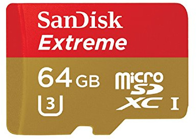 SanDisk SDSQXNE-064G-GN6AA Tarjeta de Memoria microSDXC de 64 GB para cámaras de Deportes de acción hasta 90 MB/s, Clase 10 y U3