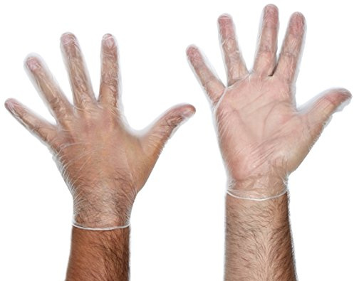 Handsafe Powder-Free Vinyl Gloves XL Clear (Pack of 1000) HEA00317