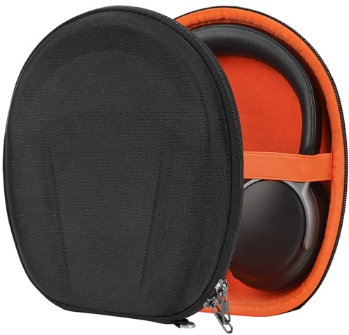 Geekria Shield Headphones Case Compatible with Bose QC Ultra II/QC45/700/QC35Gaming/QC35 II, Replacement Protective Hard Shell Travel Carrying Bag with Cable Storage (Black)