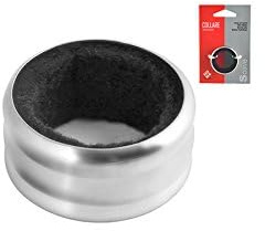 Home Soave COLLARE Tropfenfänger, Edelstahl, Schwarz, 4 x 2 x 4 cm