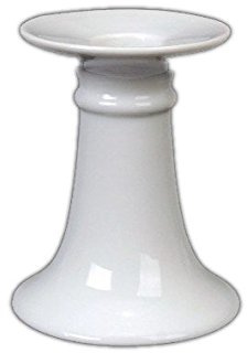 Holst Porzellan KL 010 Kerzenleuchter 10 cm Size S, weiß, 8.5 x 8.5 x 10 cm, 2 Einheiten | Size S, 8,5 x 8,5 x 10 cm
