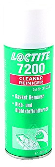 Loctite Klebstoffentferner 7200 400ml, 012,241, Klarer Sprühdose, für Holzwerkstoff, Keramik, Kunststoff, Metall, Glas, Porzellan, Karton, Wand, Vinyl, Bastelbedarf, DIY-Projekte