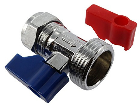 Paxanpax 64-TA-39 Robinet universel à compression droite 3/4 x 15 mm