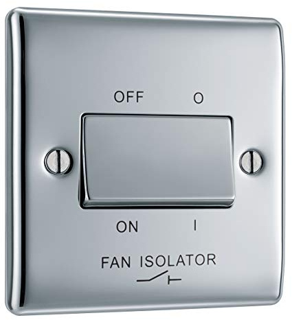BG Electrical 3-Pole Fan Isolator Switch