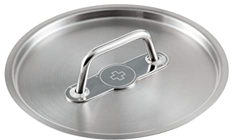 Kuhn Rikon Stainless Steel Lid Montreux 16cm, Silver, 17.4 x 17.4 x 4 cm