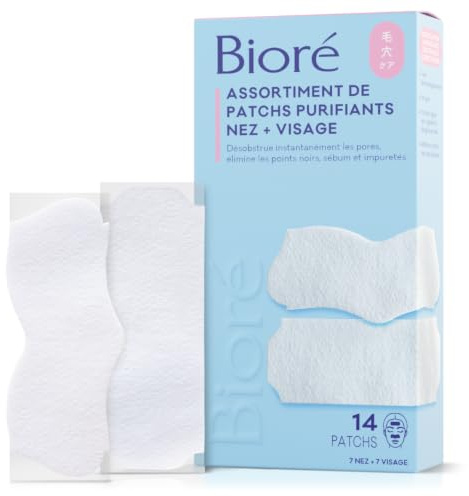 Bioré Patches für Nase und Gesicht, 14 Stück