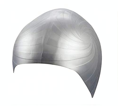 BECO Beermann GmbH & Co. KG Kappe Silikonhaube Racer, Silber/grau, One Size, 7393