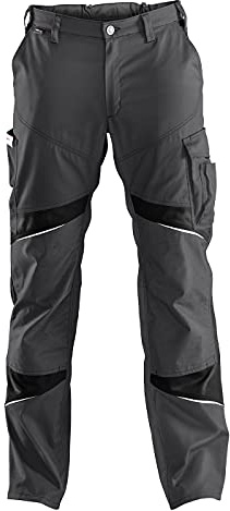 KÜBLER ACTIVIQ Hose HIGH PSA 2 – Hose mit ergonomischer Linienführung und Knieschutztaschen aus Cordura® anthrazit/schwarz Gr. 54