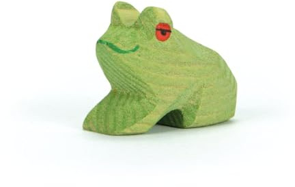 Ostheimer 1636 Frosch sitzend aus Holz Höhe 3cm
