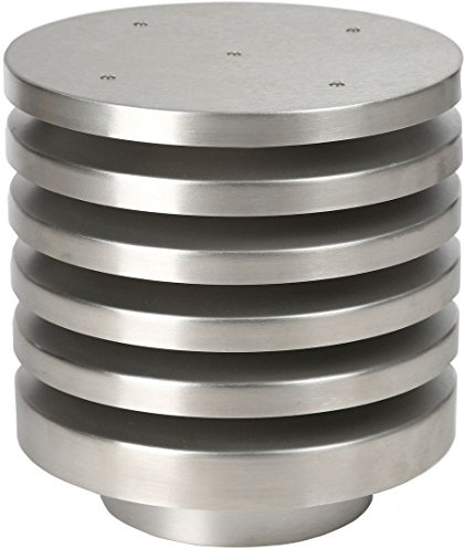Intelmann Lamellenhaube Ø 100 Edelstahl geschliffen (100 125 160 200 250 315)