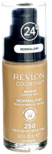 Revlon ColorStay Makeup with SoftFlex, Normal/Dry Skin, Fresh Beige 250, 1 Ounce by Revlon