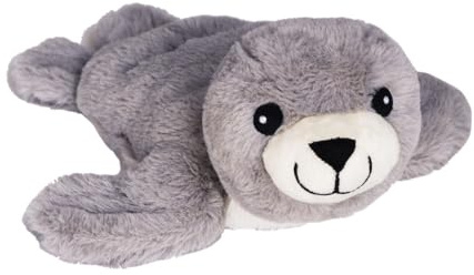 Pelucho - Bouillotte Peluche Otarie - Bien-Être, Chaleur et Douceur - Micro-Ondable - Grains de Blé et Fleurs de Lavande - Fabriquée en France