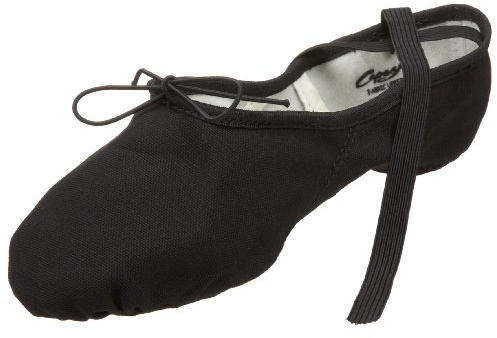 Capezio Men's Canvas Romeo Ballet Shoe, Black, 13 M