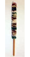 aS Arnolds & Sons Klarinettenwischer - Wolle mit Holzgriff