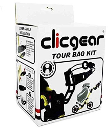 Clicgear 3.5+ Tour Bag Bracket Kit, Black