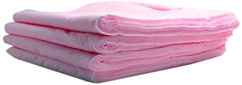 Prorisk Gazes imprégnées roses pour balayage humide des sols 60x30cm - Paquet(s) de 50