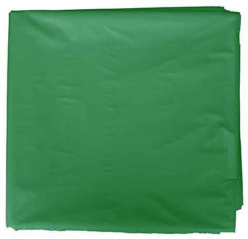 Fixo Kids - Pack de 25 Bolsas Plastico Disfraz, 65 x 90cm, Color Verde Oscuro, Crear Disfraces Carnaval y Otras Fiestas, Reciclable 100%, Agujero de Seguridad Antiahogo, Customizables