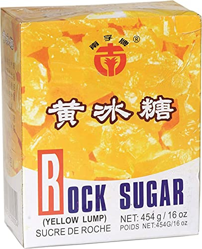 Sucre De Roche (Yellow Lump Rock Candy) - 16oz (Pack of 3)