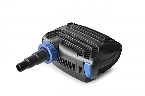 AquaOne Eco Teichpumpe CTF-B 8000 70 Watt 8000l /h I Hochwertige Teichpumpe mit Filter I Spezielle Pumpe für den Gartenteich I Filterpumpe Teich I Teich Pumpe