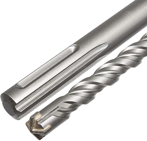 UK Drills SDS Max Hammer Drill Bit 30mm x 400mm - Tungsten Carbide Tip, Double Flute Spiral for Granite, Concrete, Tiles & Masonry