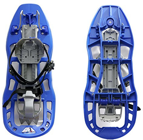 Snowfizz Paio CIASPOLE professionali da Adulto 3F600 (Blu) Neve