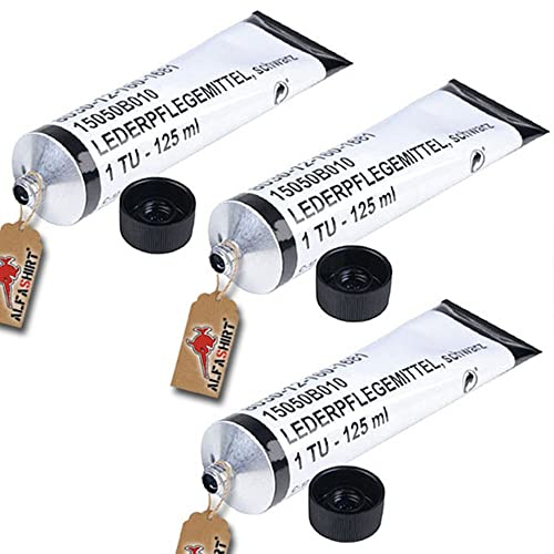 Copytec 3X Original Bundeswehr Schuhcreme Sparset Schwarz Lederpflegemittel 125ml #SC-8