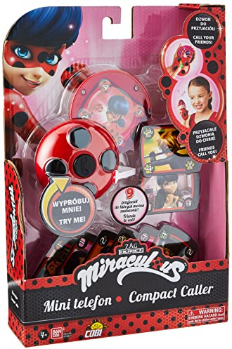 BANDAI Miraculous Ladybug Leksakstelefon, Flerfärgad