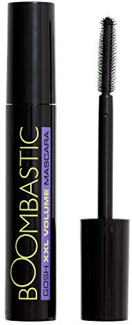 GOSH Boombastic Mascara for Extreme Volume & Long Eyelashes, Mascara with Precise XL Eyelash Brush, Separates Eyelashes When Inducing, Long-lasting, Skin-friendly & Fragrance-, 001 Black