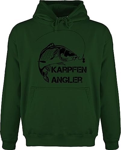 Shirtracer - Hoodie Herren Pullover Männer - Geschenke & Angeln Zubehör - Karpfen Angler