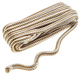 SEACHOICE Geschlechtsneutral 40991 Bootsfender, Gold/Weiß, Einheitsgröße