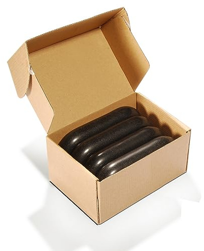 Master Massage XX-Large - Confezione di pietre ovulare di basalto (15 cm x 8, 5 cm x 2, 7 cm)